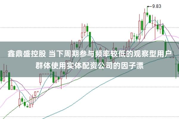 鑫鼎盛控股　 当下周期参与频率较低的观察型用户群体使用实体配资公司的因子漂